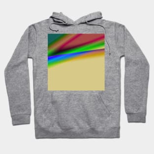 GREEN ORANGE BROWN BLUE TEXTURE ART Hoodie